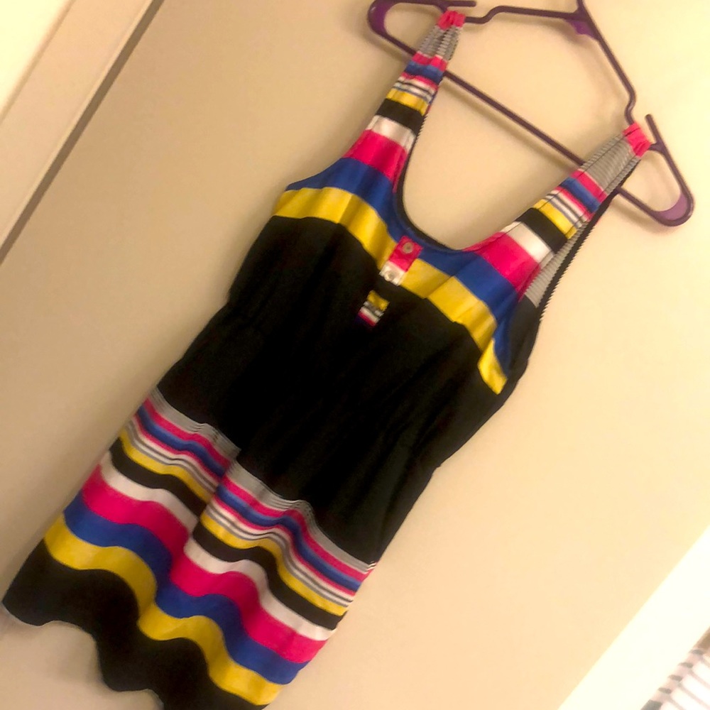 Multicolor Mini Dress